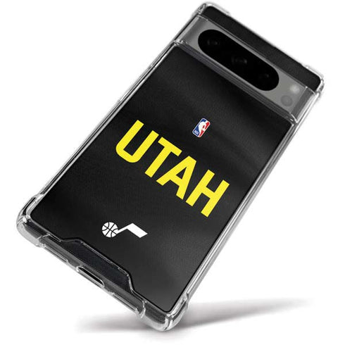 NBA Utah Jazz Jersey Google Pixel 8 Pro Clear Case